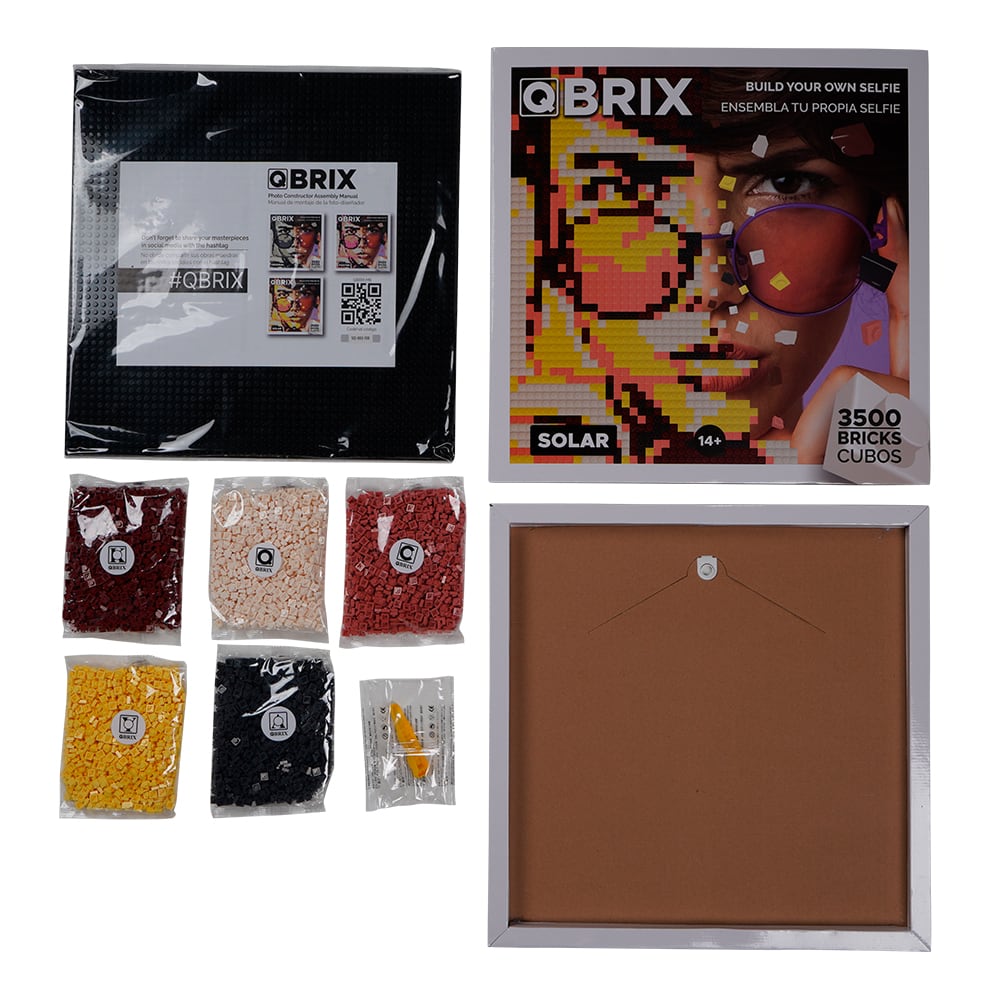 Qbrix Solar Photo Construction Set